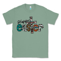 Sage Happy Easter Classic Tee - CowhideDigitalArt
