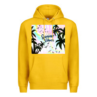 Lemon summer vibes with birds Premium Hoodie - TumblerDesignByShophia