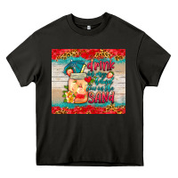 Asphalt drink in my hand toes in the sand tumbler Heavy Core Tee - HRA Design Shop