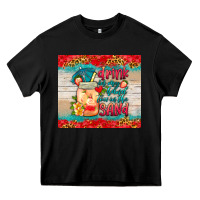 Black drink in my hand toes in the sand tumbler Heavy Core Tee - HRA Design Shop