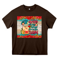Chocolate Brown drink in my hand toes in the sand tumbler Heavy Core Tee - HRA Design Shop
