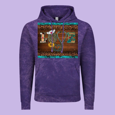 Western Nurse Love Tumbler Vintage Hoodie Designed By Barkaloodesign