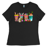 Black Easter coffee drinks Easter Day Ladies Tee - Neo Western