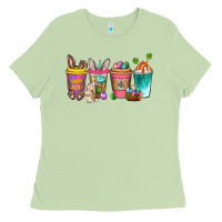 Matcha Easter coffee drinks Easter Day Ladies Tee - Neo Western