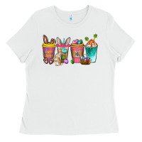 White Easter coffee drinks Easter Day Ladies Tee - Neo Western