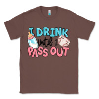 Chestnut i drink until i pass out baby Classic Tee - MaliasSmallBusiness