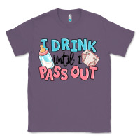 Lavender i drink until i pass out baby Classic Tee - MaliasSmallBusiness