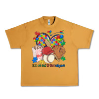 Peanut Butter take me out to the ballgame  autism baseball Urban Heavy Tee - MaliasSmallBusiness