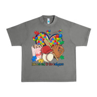 Tornado take me out to the ballgame  autism baseball Urban Heavy Tee - MaliasSmallBusiness