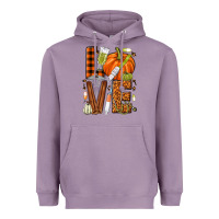 Lavender Fall Nurse love Heavyweight Hoodie - NancyCooperArtShop