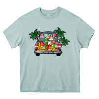 Arona summer truck Heavy Core Tee - CowhideDigitalArt