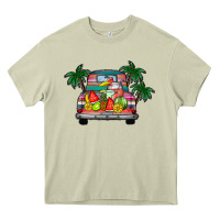 Mossy summer truck Heavy Core Tee - CowhideDigitalArt