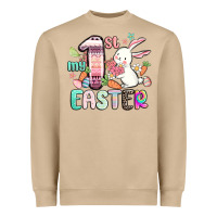 Mushroom my first easter Heavyweight Sweatshirt - MaliasSmallBusiness
