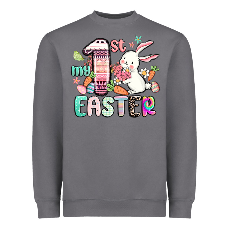 My First Easter Heavyweight Sweatshirt by MaliasSmallBusiness | Teevron