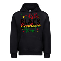 Black It's the black excellence for me Urban Hoodie - FaDigitalArtStudio