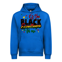 Cobalt It's the black excellence for me Urban Hoodie - FaDigitalArtStudio