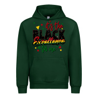 Forest Green It's the black excellence for me Urban Hoodie - FaDigitalArtStudio