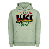 Pigment Oil Green It's the black excellence for me Urban Hoodie - FaDigitalArtStudio