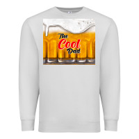 Dove Grey the cool dad and beer Premium Sweatshirt - TumblerDesignByShophia