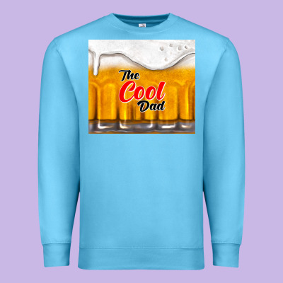 The Cool Dad And Beer Premium Sweatshirt Designed By Tumblerdesignbyshophia