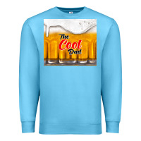 Ocean Blue the cool dad and beer Premium Sweatshirt - TumblerDesignByShophia