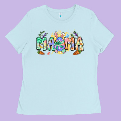 Easter Day Mama Ladies Tee Designed By Neo Western