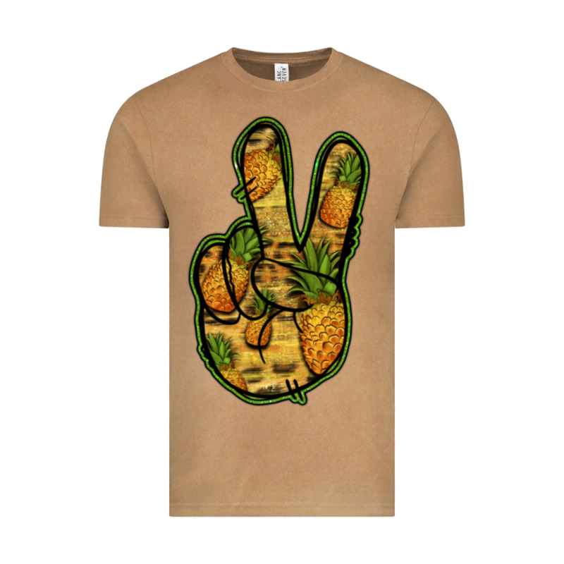 Pineapple Peace Sign Vintage Tee by Jasminsmagicworld | Teevron
