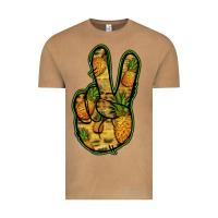 Vintage Camel Pineapple Peace Sign Vintage Tee - Jasminsmagicworld