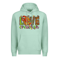 Seafoam Mardi Gras love Crawfish Premium Hoodie - HowdyJamesFarm