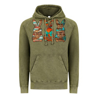 Vintage Olive western easter bunnies Vintage Hoodie - Jasminsmagicworld