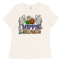 Bone hippie halloween Ladies Tee - CowhideDigitalArt