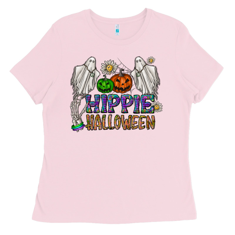Hippie Halloween Ladies Tee by CowhideDigitalArt | Teevron