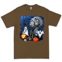 Cacao halloween tree and ghosts Premium Tee - AdoDesignShop