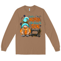 Toasted Coconut just a woman who loves to sew Long Sleeve Tee - NancyCooperArtShop