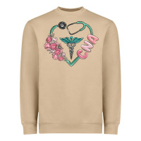 Mushroom cna heart Heavyweight Sweatshirt - MaliasSmallBusiness