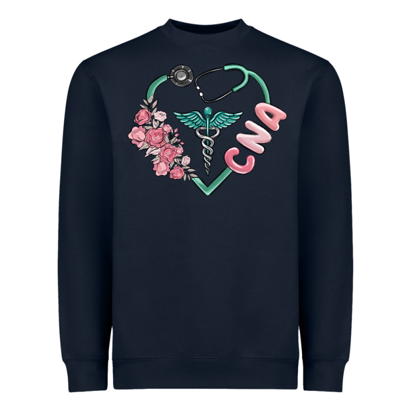 Cna Heart Heavyweight Sweatshirt by MaliasSmallBusiness | Teevron