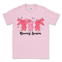 Bubblegum Pink easter bunny Classic Tee - MaliasSmallBusiness