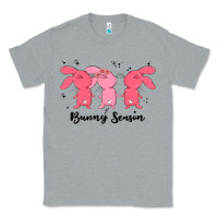 Heather Grey easter bunny Classic Tee - MaliasSmallBusiness