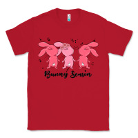 Red easter bunny Classic Tee - MaliasSmallBusiness