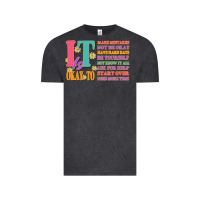 Vintage Black it is okay to Vintage Tee - JahusDesignShop