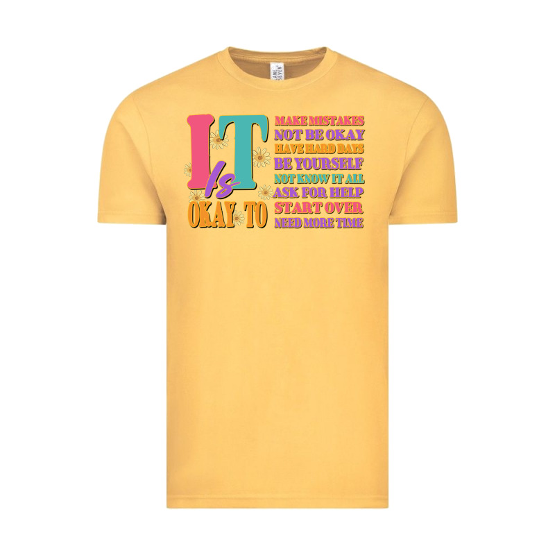 It Is Okay To Vintage Tee by JahusDesignShop | Teevron