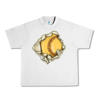 Lunar Rock softball Urban Heavy Tee - MaliasSmallBusiness