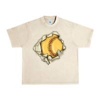 Sandshell softball Urban Heavy Tee - MaliasSmallBusiness