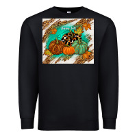 Black happy fall Premium Sweatshirt - TumblerDesignByShophia