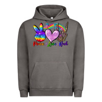 Pigment Tornado Peace love rock Urban Hoodie - FaDigitalArtStudio