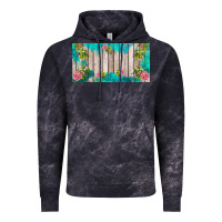 Cloud Black western floral  license plate template Vintage Hoodie - BarkalooDesign