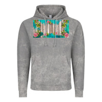 Cloud Rock western floral  license plate template Vintage Hoodie - BarkalooDesign