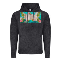 Vintage Black western floral  license plate template Vintage Hoodie - BarkalooDesign
