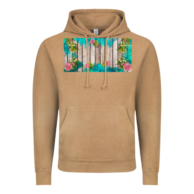 Western Floral  License Plate Template Vintage Hoodie by BarkalooDesign | Teevron
