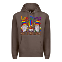 Coffee love gnomes no bounds Premium Hoodie - JahusDesignShop